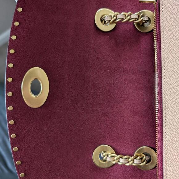 Coach Parker Snakeskin Leather Pre-owned Purse Good Condition 53344 Bag Handbag - Picture 7 of 9